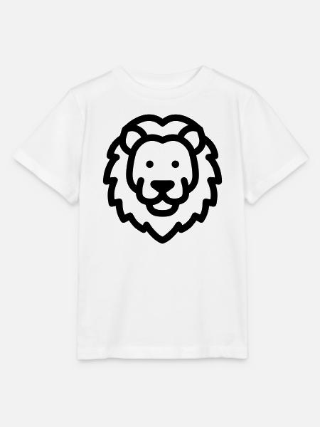 Löwe - Stanley/Stella Kinder T-Shirt MINI CREATOR - Weiß