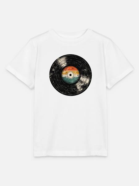 Retro Vinyl  - Stanley/Stella Kinder T-Shirt MINI CREATOR  - Weiß