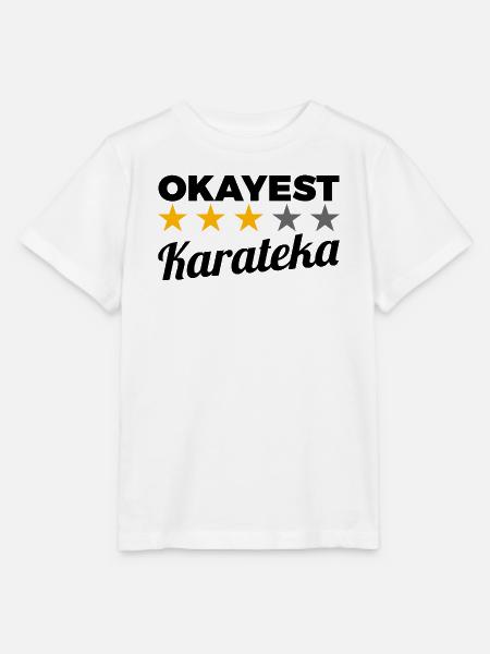 Lustiger Karateka - Stanley/Stella Kinder T-Shirt MINI CREATOR - Weiß
