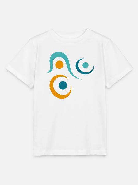 yoga-design_10 - Stanley/Stella Kinder T-Shirt MINI CREATOR  - Weiß