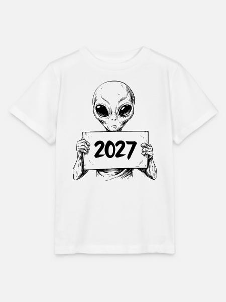 Außerirdischer - Stanley/Stella Kinder T-Shirt MINI CREATOR - Weiß