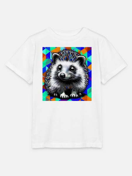 Igel - Stanley/Stella Kinder T-Shirt MINI CREATOR - Weiß