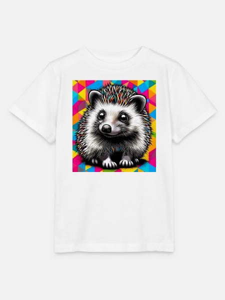 Igel - Stanley/Stella Kinder T-Shirt MINI CREATOR - Weiß