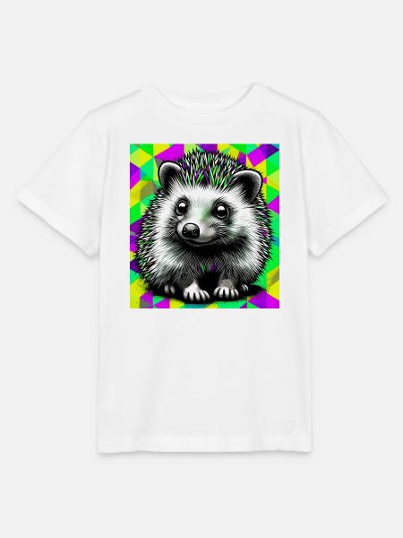 Igel - Stanley/Stella Kinder T-Shirt MINI CREATOR - Weiß