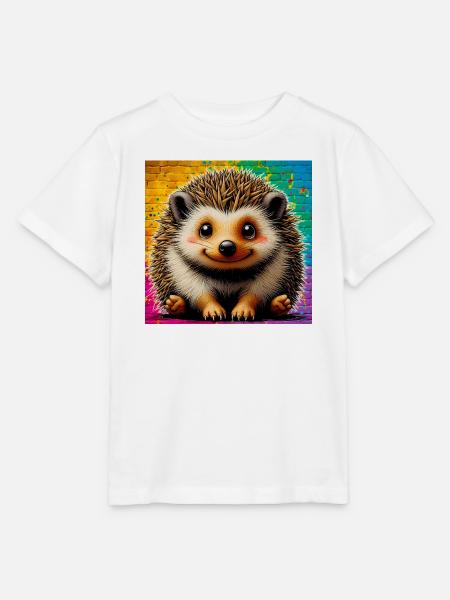 Igel - Stanley/Stella Kinder T-Shirt MINI CREATOR - Weiß