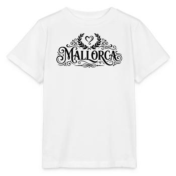 Mallorca Heart - T-shirt bio MINI CREATOR Stanley/Stella Enfant - blanc - Devant - Maike (125cm)