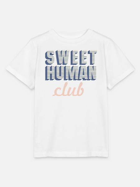 Sweet Human Club Logo - Stanley/Stella Kinder T-Shirt MINI CREATOR - Weiß