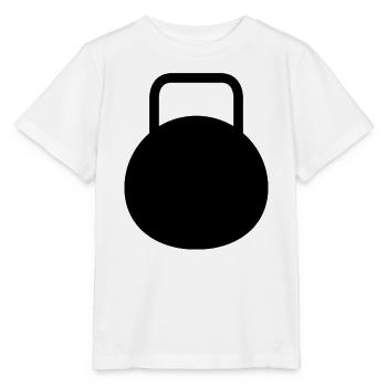 Kettle bell - Stanley/Stella MINI CREATOR Kids’ T-Shirt - white - Front - Maike (125cm)