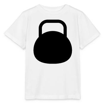 Kettle bell - Stanley/Stella MINI CREATOR Kids’ T-Shirt - white - Front - Maike (125cm)