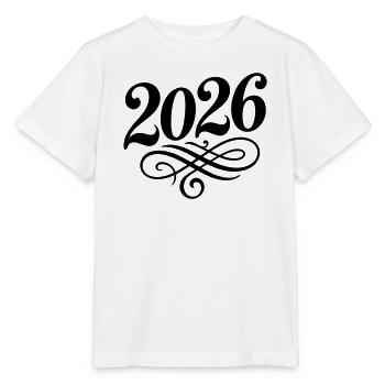 2026 year - Stanley/Stella MINI CREATOR Kids’ T-Shirt - white - Front - Maike (125cm)