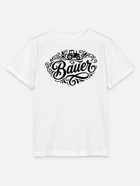 Bauer Farmer - Stanley/Stella Kinder T-Shirt MINI CREATOR  - Weiß