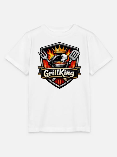 GrillKing Flammenschild - Stanley/Stella Kinder T-Shirt MINI CREATOR - Weiß