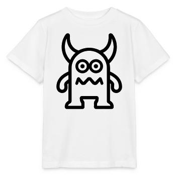 monster - Stanley/Stella MINI CREATOR Kids’ T-Shirt - white - Front - Maike (125cm)