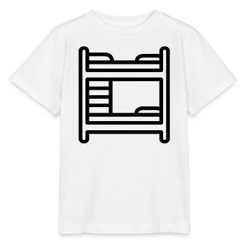 bunk bed - Stanley/Stella MINI CREATOR Kids’ T-Shirt - white - Front - Maike (125cm)