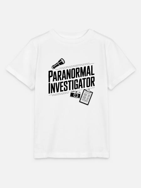 Paranormaler Ermittler - Stanley/Stella Kinder T-Shirt MINI CREATOR - Weiß