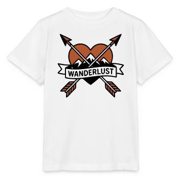 Heart Arrows Wanderlust Emblem - Stanley/Stella MINI CREATOR Kids’ T-Shirt - white - Front - Maike (125cm)