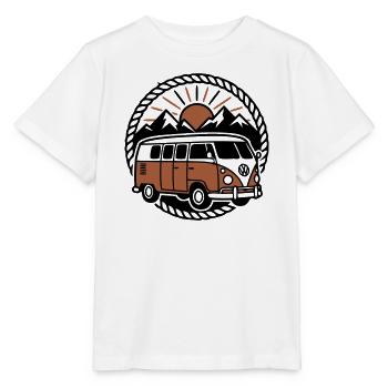Célèbre Retro Vanlife Camper Bus - T-shirt bio MINI CREATOR Stanley/Stella Enfant - blanc - Devant - Maike (125cm)