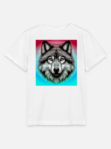 Wolf - Stanley/Stella Kinder T-Shirt MINI CREATOR - Weiß