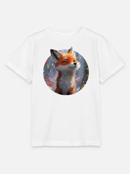 Niedlicher Fuchs - Stanley/Stella Kinder T-Shirt MINI CREATOR - Weiß