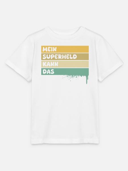 Superheld als Handwerker - Stanley/Stella Kinder T-Shirt MINI CREATOR  - Weiß