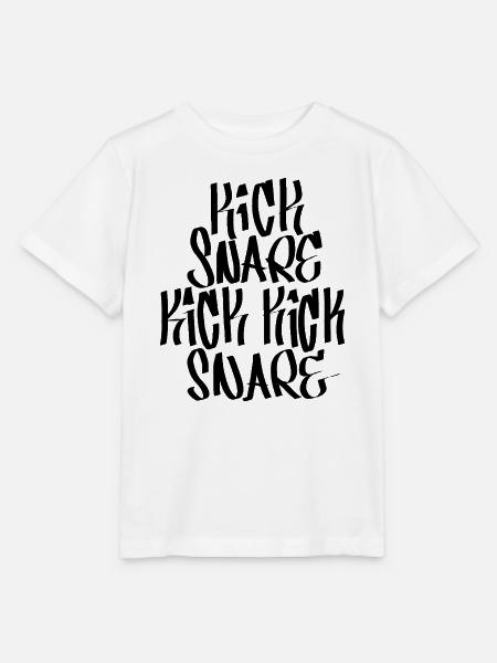 Klassische Hip-Hop-Beats - Stanley/Stella Kinder T-Shirt MINI CREATOR - Weiß