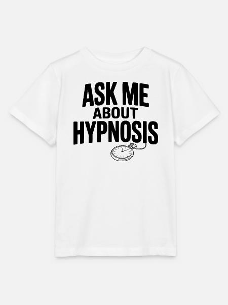 Frag mich nach Hypnose - Stanley/Stella Kinder T-Shirt MINI CREATOR  - Weiß