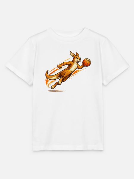 Känguru Korbwurf - Stanley/Stella Kinder T-Shirt MINI CREATOR - Weiß