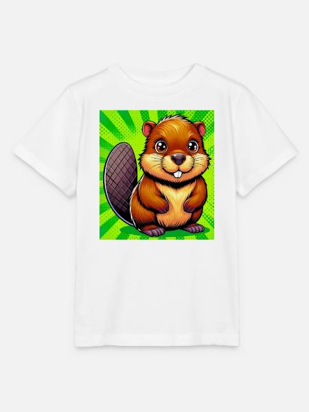 Bieber - Stanley/Stella Kinder T-Shirt MINI CREATOR  - Weiß