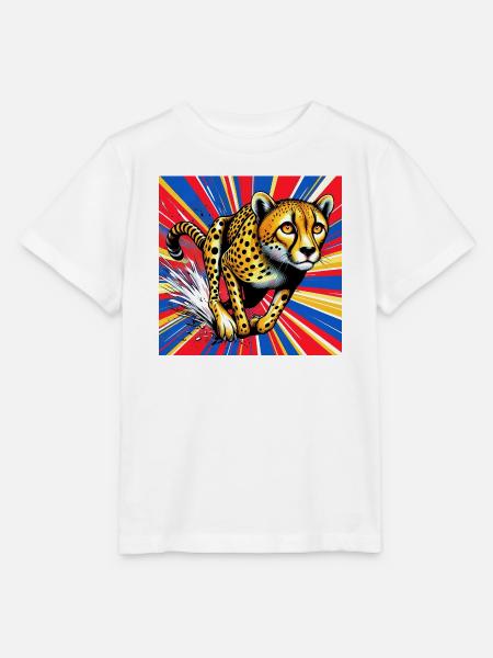 Gepard - Stanley/Stella Kinder T-Shirt MINI CREATOR - Weiß