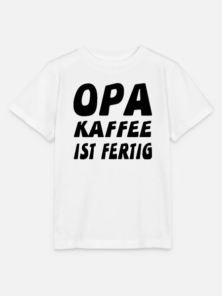 Opa - Stanley/Stella Kinder T-Shirt MINI CREATOR - Weiß
