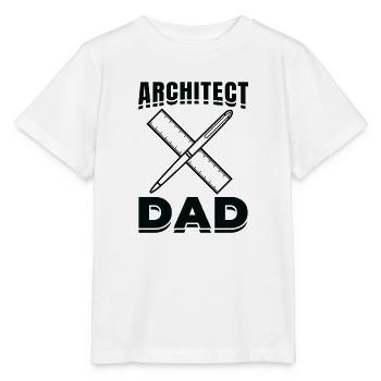 Architecture Papa - Stanley/Stella MINI CREATOR Kids’ T-Shirt - white - Front - Maike (125cm)