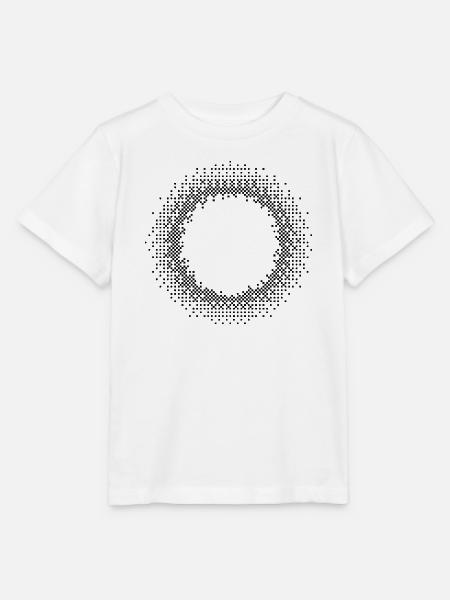 Design geometrischer Kreise - Stanley/Stella Kinder T-Shirt MINI CREATOR  - Weiß