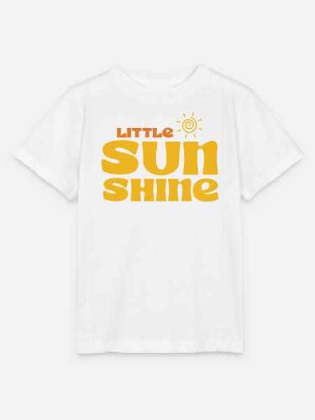 LITTLE SUNSHINE - Stanley/Stella Kinder T-Shirt MINI CREATOR  - Weiß