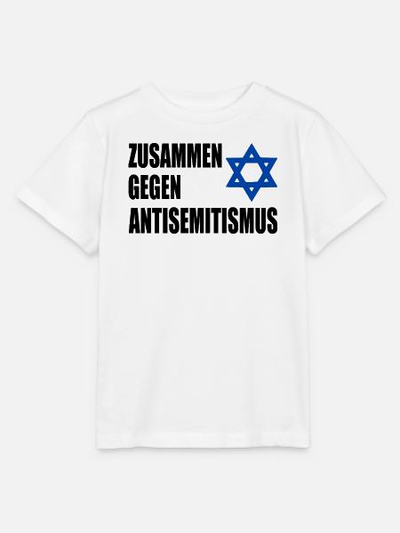 zusammen gegen antisemitism - Stanley/Stella Kinder T-Shirt MINI CREATOR - Weiß