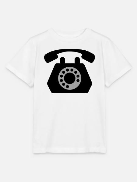 Telefon - Stanley/Stella Kinder T-Shirt MINI CREATOR  - Weiß