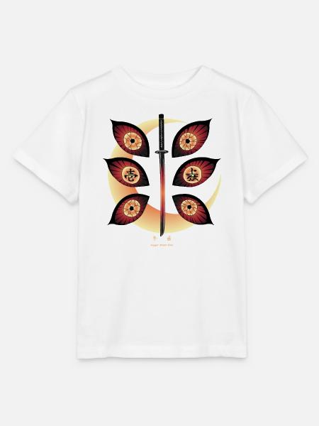 Mondschwert der Glückssymbole - Stanley/Stella Kinder T-Shirt MINI CREATOR - Weiß