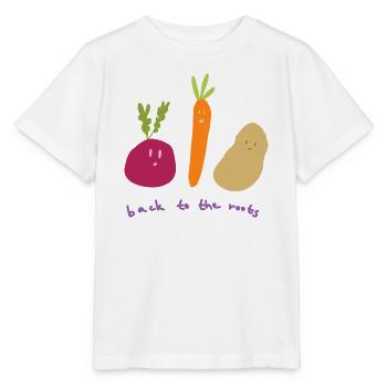Retour aux racines - T-shirt bio MINI CREATOR Stanley/Stella Enfant - blanc - Devant - Maike (125cm)