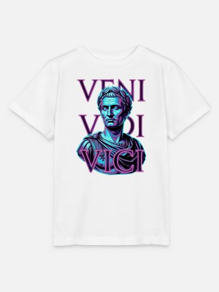 Veni Vidi Vici Caesar - Stanley/Stella Kinder T-Shirt MINI CREATOR - Weiß