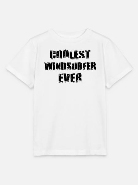 Coolster Windsurfer aller Zeiten - Stanley/Stella Kinder T-Shirt MINI CREATOR  - Weiß