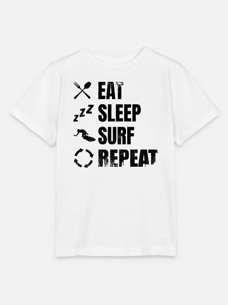 Lustiger Surfer Spruch - Stanley/Stella Kinder T-Shirt MINI CREATOR - Weiß