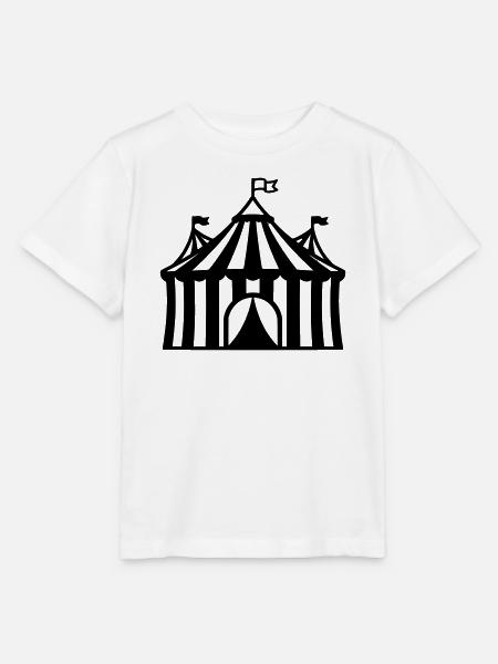 Zirkuszelt Manege Event Logo - Stanley/Stella Kinder T-Shirt MINI CREATOR - Weiß