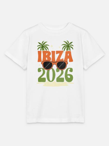Ibiza 2026 - Stanley/Stella Kinder T-Shirt MINI CREATOR - Weiß