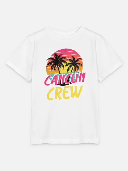 Cancun Crew - Stanley/Stella Kinder T-Shirt MINI CREATOR  - Weiß