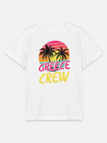 Greece Crew - Stanley/Stella Kinder T-Shirt MINI CREATOR - Weiß
