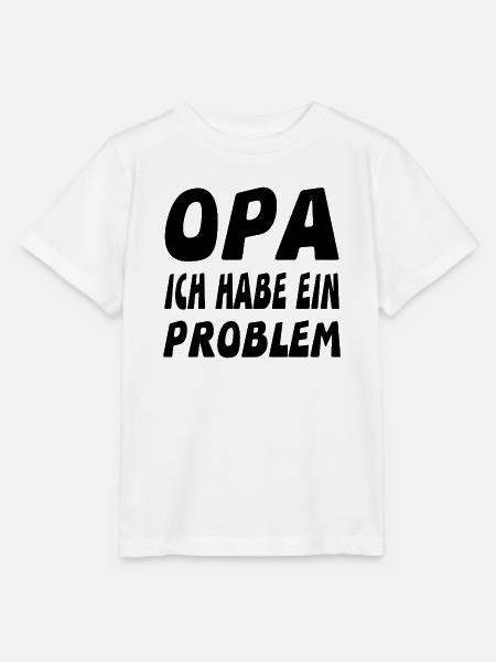 Opa - Stanley/Stella Kinder T-Shirt MINI CREATOR - Weiß
