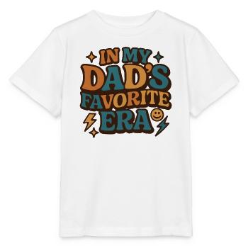 In My Dad's Favorite Era Daughter Families Humor - Stanley/Stella MINI CREATOR Kids’ T-Shirt - white - Front - Maike (125cm)