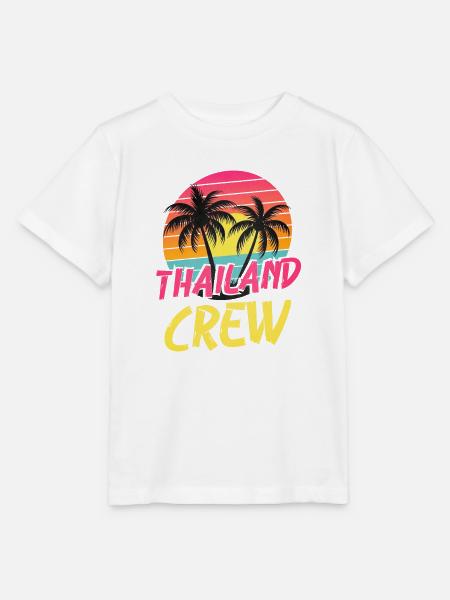Thailand Crew - Stanley/Stella Kinder T-Shirt MINI CREATOR - Weiß