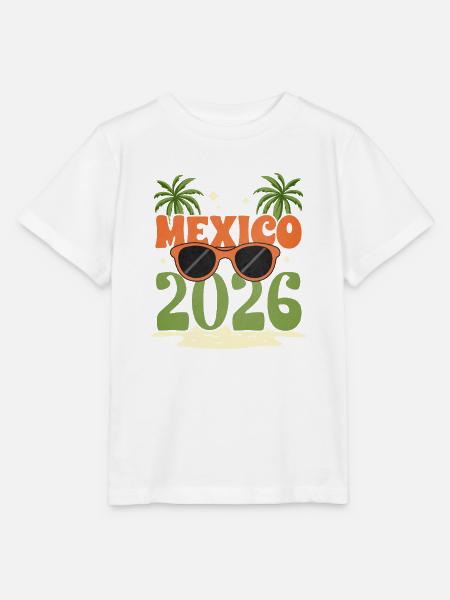 Mexiko 2026 - Stanley/Stella Kinder T-Shirt MINI CREATOR - Weiß