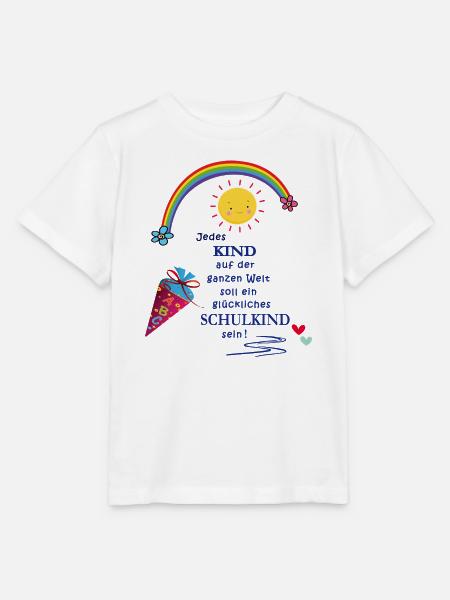 Schulkind - Stanley/Stella Kinder T-Shirt MINI CREATOR - Weiß