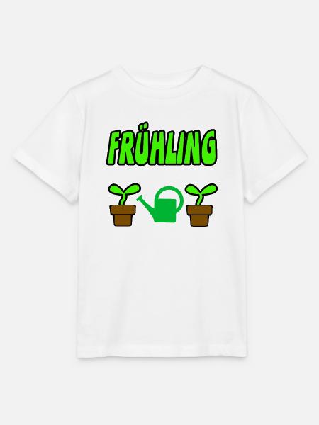 Frühling - Stanley/Stella Kinder T-Shirt MINI CREATOR  - Weiß